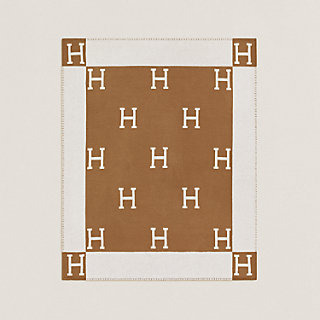 Hermes orange throw blanket new arrivals